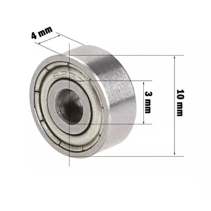 623 ZZ Rulman (3x10x4 mm)