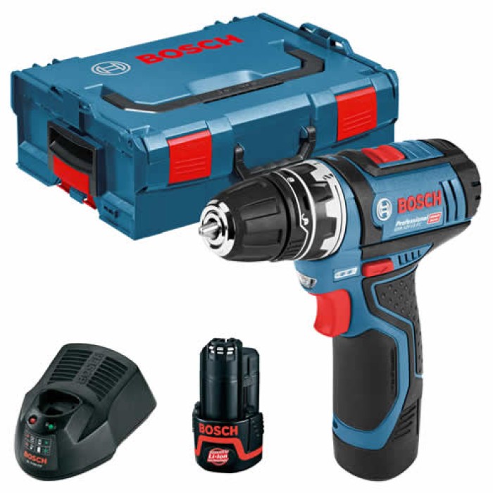 Şarjlı Darbesiz Matkap GSR 120- LI 12V 2A BOSCH