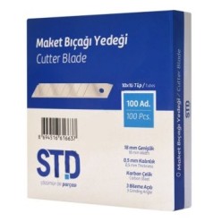 Geniş Maket Bıçağı Yedeği STD (En 18 mm) - 1 Adet